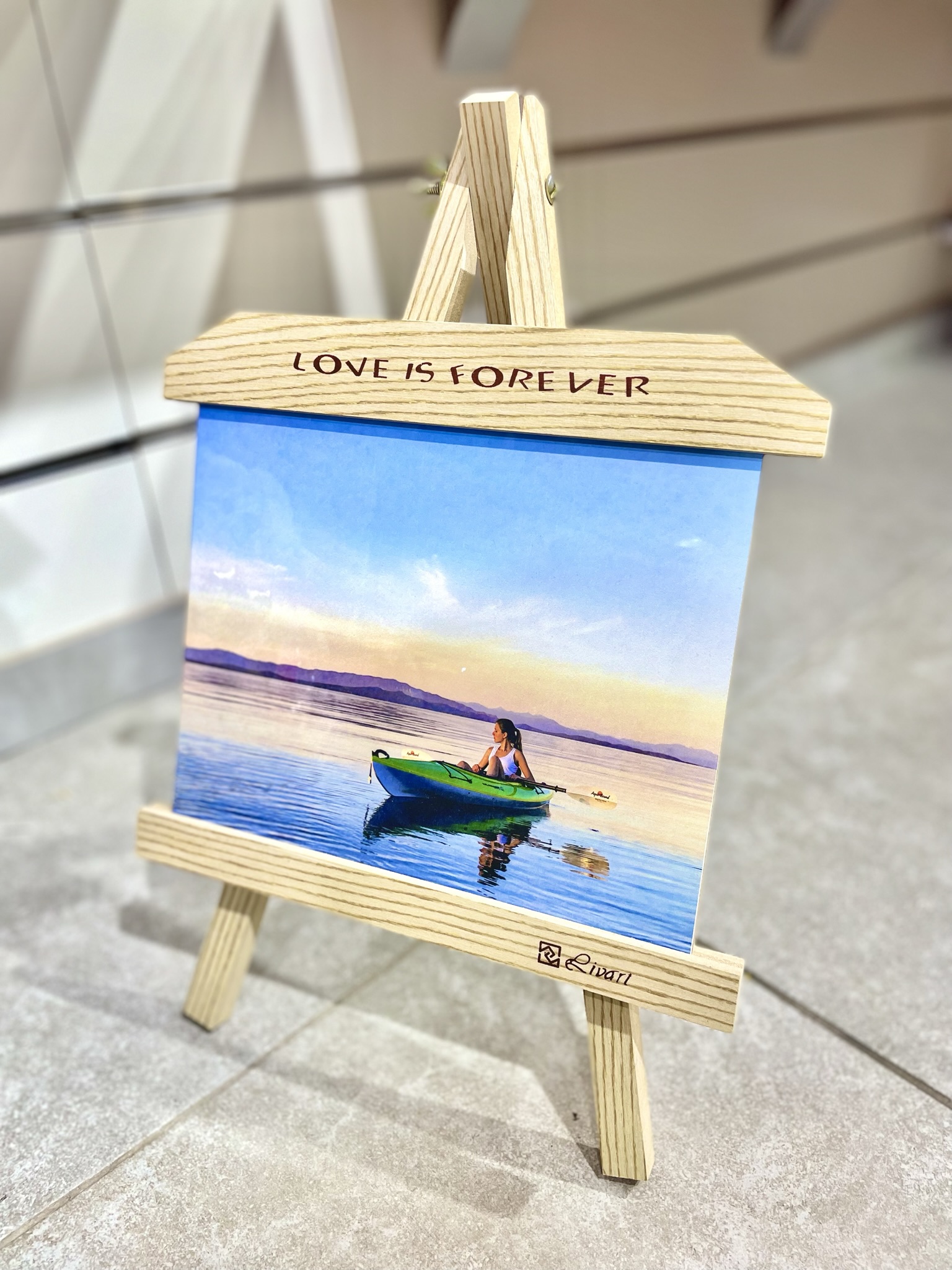 כן ציור עם תמונה 