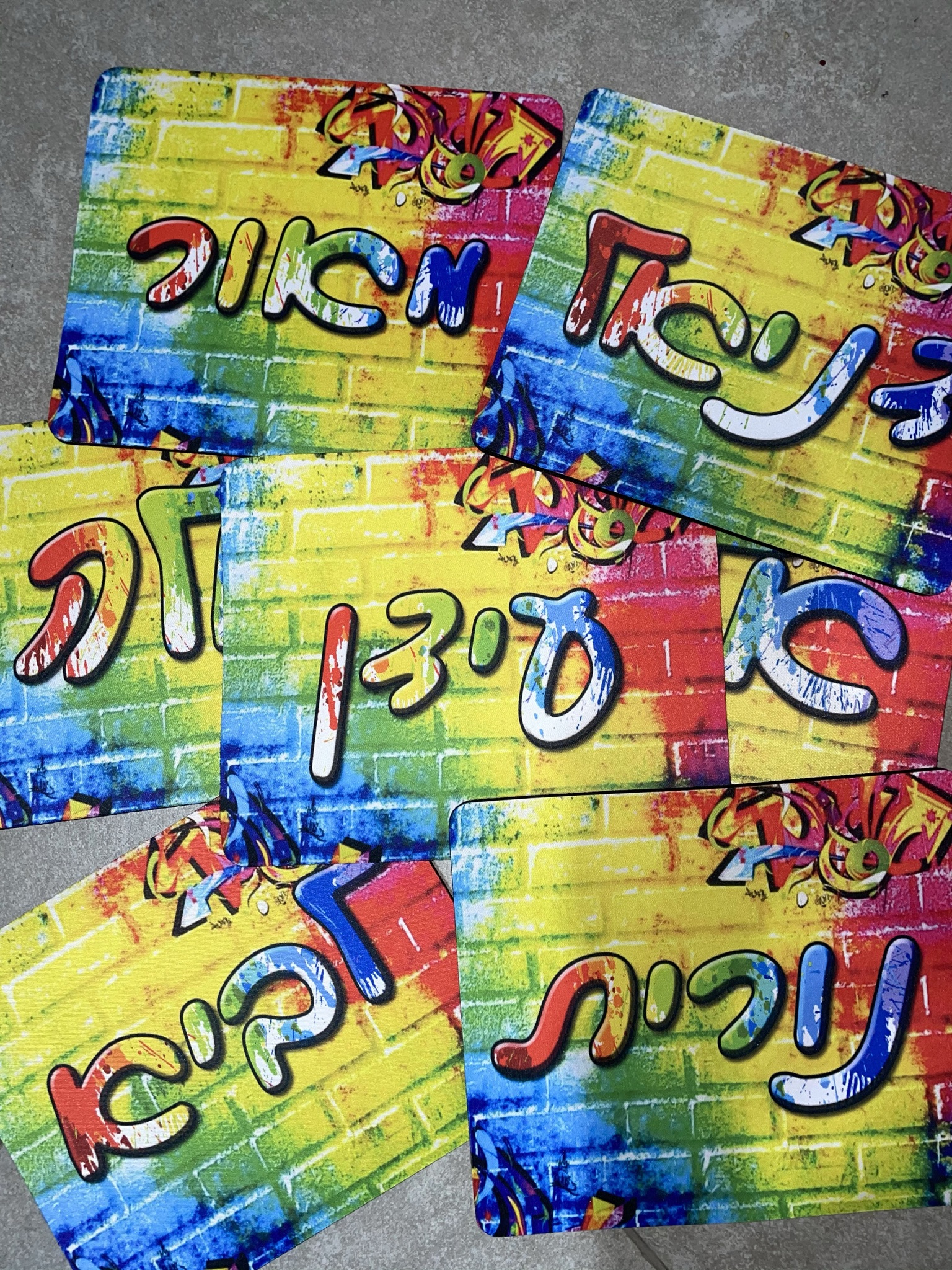 הדפסה על פד לעכבר