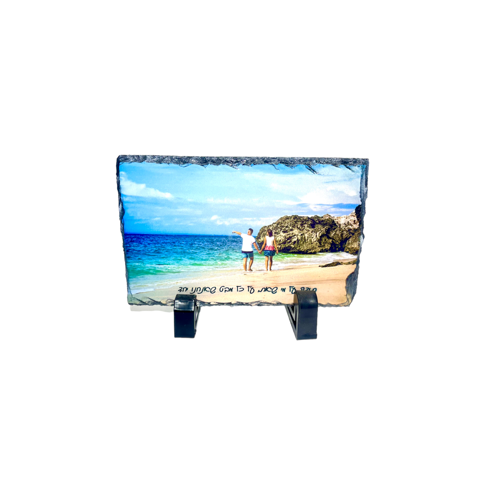 הדפסה על אבני בזלת במבחר גדלים